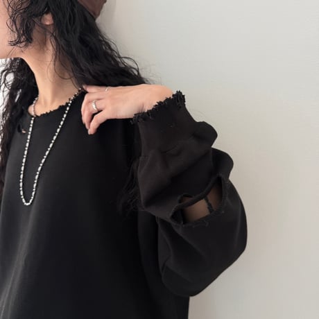 【D.NUVO】DAMAGE SWEAT