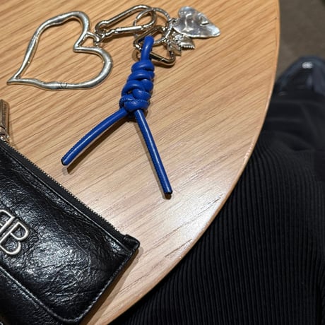 【nostalgic silver】big heart key ring