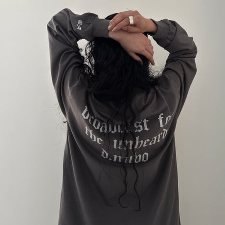 【D.NUVO】UNHEARD LONG TEE