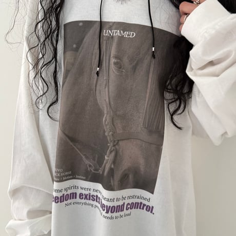 【D.NUVO】UNTAMED LONG TEE