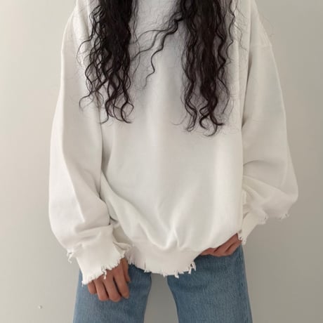 【D.NUVO】DAMAGE SWEAT
