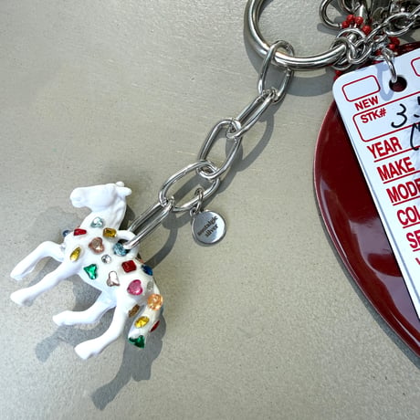 【nostalgic silver】keyring set