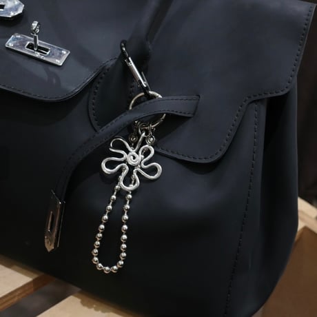 【nostalgic silver】silver ball chain strap