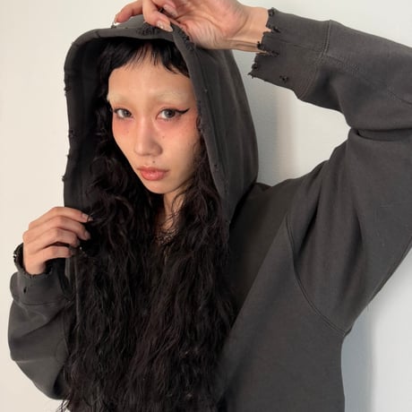 【D.NUVO】ABSTRACT ZIP HOODIE