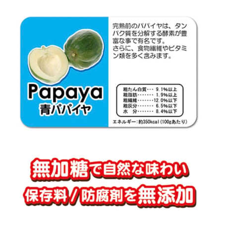 サニーメイド　青パパイヤ  20g