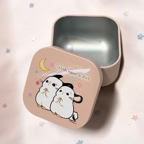 【Wish up on a star 2026】《Wish up on a star》コロっとしたスクエア缶