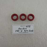 3個セット ちょっと欠け 1カ所他 小 Amidon トロイダルコア T50-2 JUNK-A ( ZHW-ETC-858 )