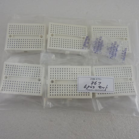 6個セット MINI ブレッドボ-ド SYB-170  ( ZHW-ETC-867 )
