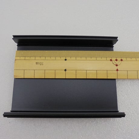 100×76×35 mm 高級アルミケース  BLACK ( ZHW-652-B )