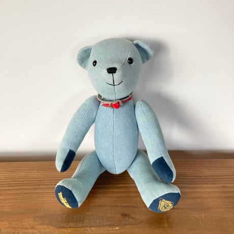 LEVI'S リーバイス 130周年記念 限定テディベア "Jeany" BING製 ・ ブック 「JEANY IN JEANS」付 2003年