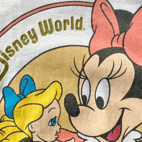 Walt Disney World SHOWCASE OF DOLLS 1992 Minnie Mouse ヴィンテージ ミニー  S/S TEE