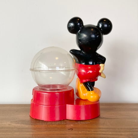 Disney Mickey ミッキーマウス ガムボール バンク マシン ディスペンサー 1986年