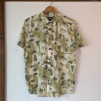 patagonia BEAR 熊 ゴートゥーシャツ M 限定 廃番 水墨柄 希少 パタゴニア VINTAGE