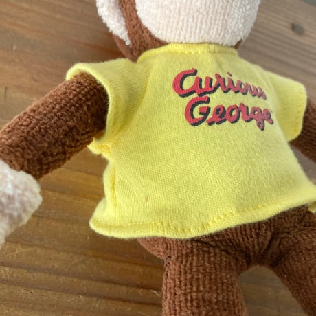 Curious George おさるのジョージ クラシックジョージ パイルぬいぐるみ YOSHITOKU