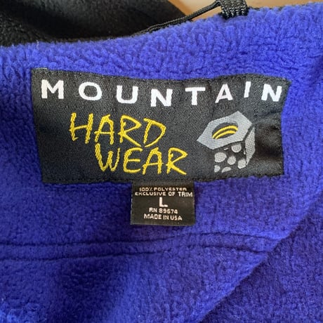MOUNTAIN HARDWEAR FLEECE VEST L 1990s made in USA VINTAGE