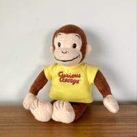 Curious George おさるのジョージ クラシックジョージ パイルぬいぐるみ YOSHITOKU