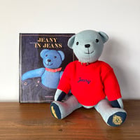 LEVI'S リーバイス 130周年記念 限定テディベア "Jeany" BING製 ・ ブック 「JEANY IN JEANS」付 2003年
