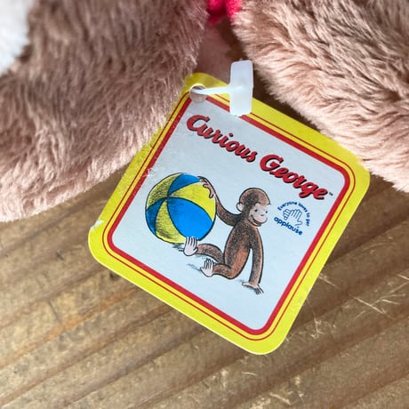 Curious George おさるのジョージ クラシックジョージ ぬいぐるみ APPLAUSE -S