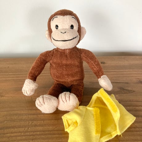 Curious George おさるのジョージ クラシックジョージ パイルぬいぐるみ YOSHITOKU