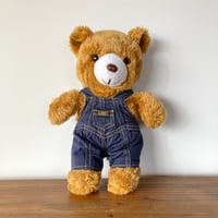 Lee Bear Teddy Bear リー テディベア ぬいぐるみ オーバーオール 1980s