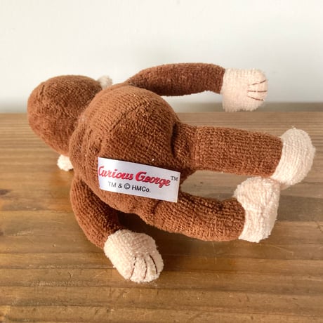 Curious George おさるのジョージ クラシックジョージ パイルぬいぐるみ YOSHITOKU