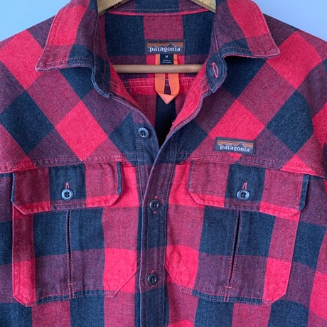 patagonia バッファローチェック ネルシャツ  パタゴニア ワークス VINTAGE