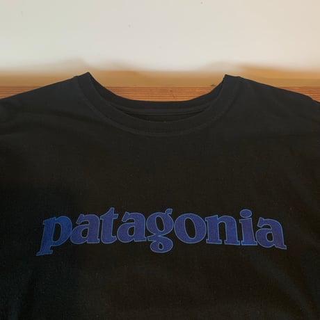 patagonia 7/S LOGO XL made in USA 希少貴重 ワードマーク パタゴニア VINTAGE