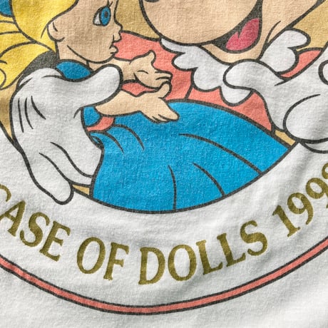 Walt Disney World SHOWCASE OF DOLLS 1992 Minnie Mouse ヴィンテージ ミニー  S/S TEE