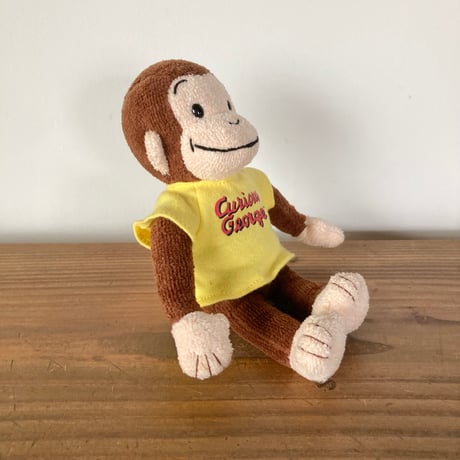 Curious George おさるのジョージ クラシックジョージ パイルぬいぐるみ YOSHITOKU