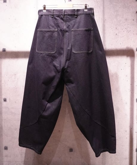 リジットバレルデニム インディゴ