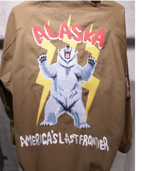 アラスカダックパーカー オリーブ