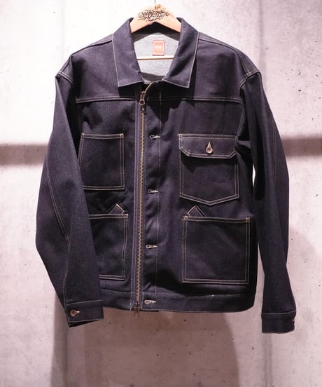 リジットデニムジャケット インディゴ