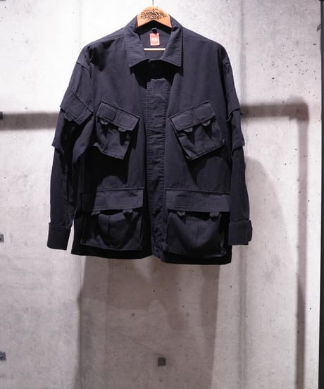ファティーグシャツ ブラック