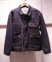 リジットデニムジャケット インディゴ