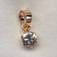 K18PG 希少☆天然ピンクダイヤモンド　0.18ct ペンダントトップ　18金ピンクゴールド