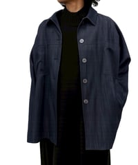 【予約】【11月上旬入荷予定】siro展示会　R653308  ソフトデニムジャケット   autumn &winter（20260716）