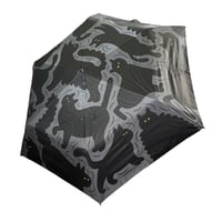 山中正大　黒猫折りたたみ傘（晴雨兼用）