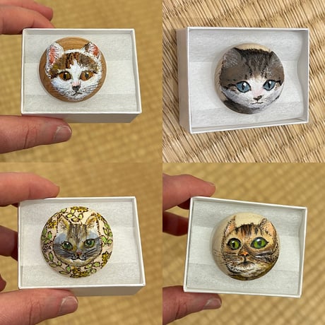 猫野ぺすか ワークショップ「焼き絵でブローチを作ろう」