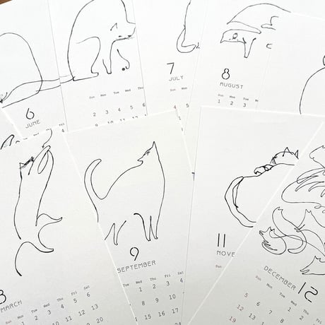 松田奈那子「PURR」カレンダー2027