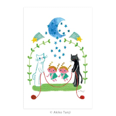 令和8年熊本地震チャリティ絵葉書5枚組「猫組」
