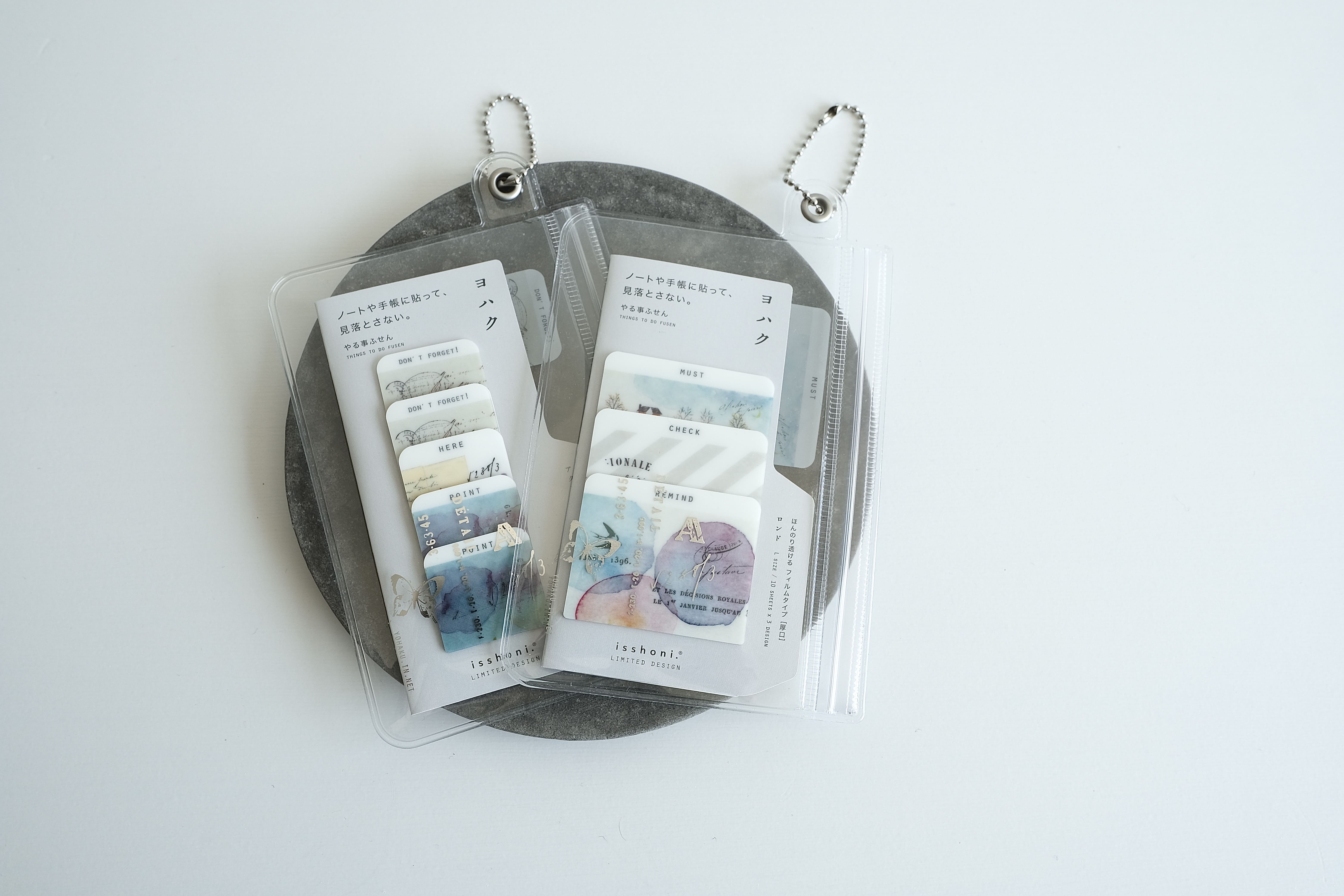 ヨハク×isshoni.ノート&付箋セット[新品未開封] isshoni.×ヨハク やる事ふせん L ロンド | ヨハク