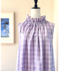 ヘアメイクアップ後でも崩さず着れるワンピース  パラカ  LAVENDER  HNLS03796-96340