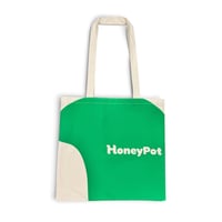 Honey Pot Logo Toto Bag -IVORY-