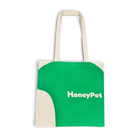 Honey Pot Logo Toto Bag -IVORY-