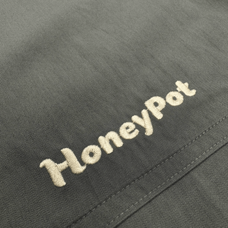 HoneyPot Oversized Shirt -GRAY-