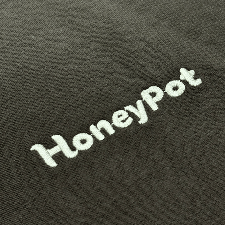 HoneyPot Logo L/S -GRAY-