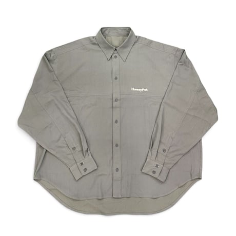 HoneyPot Oversized Shirt -GRAY-