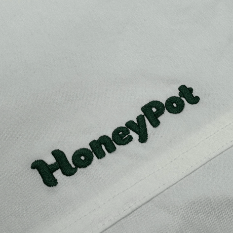 HoneyPot Oversized Shirt -WHITE-