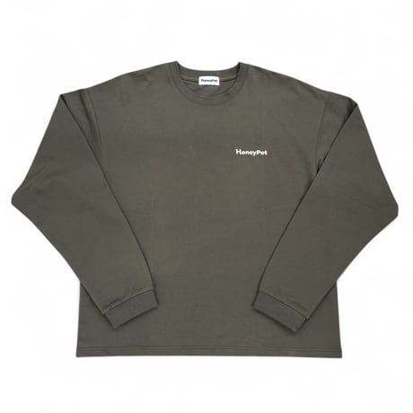 HoneyPot Logo L/S -GRAY-