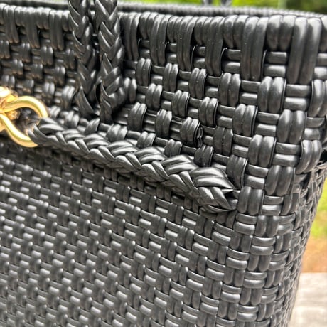 大人可愛いカゴバッグ　Noble tote ノーブルトート M｜軽量　 横長　上品バッグ｜truetree